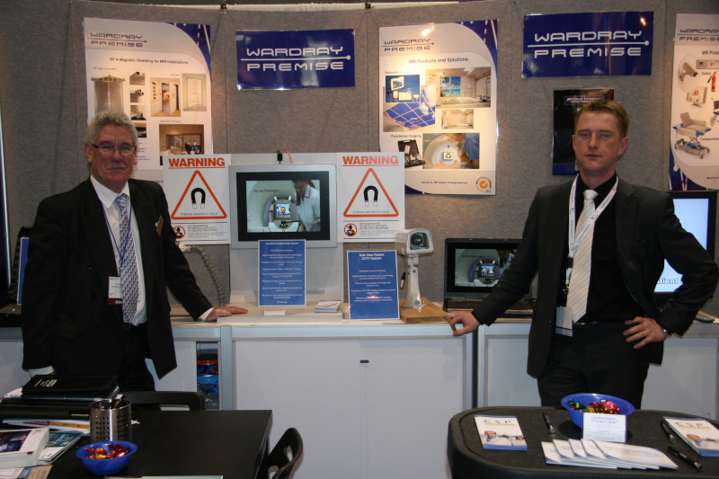 RSNA 2009 on stand with Mammendorfer's USA distributor DVMI