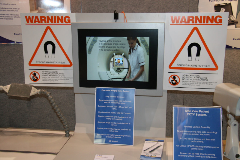 Relax & View® on Wardray Premise stand at RSNA 2009